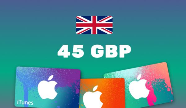 Apple iTunes Gift Card 45 GBP