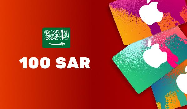 Apple iTunes Gift Card 100 SAR