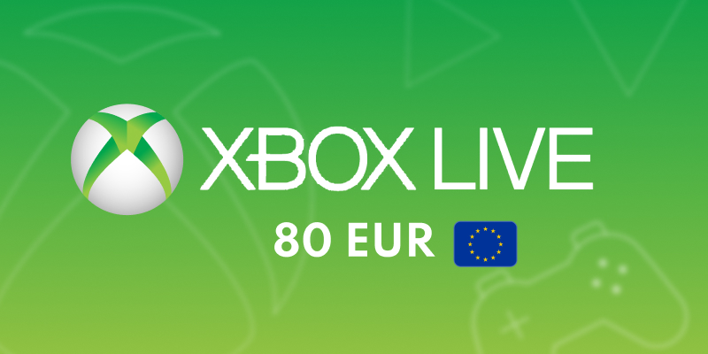 XBOX Live Gift Card 80 EUR