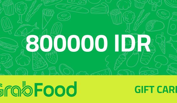 GrabFood Gift Card 800000 IDR