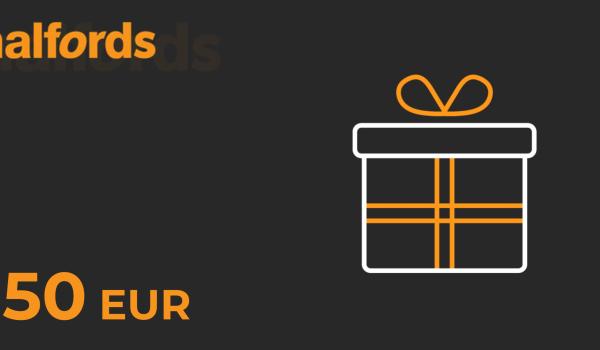 Halfords Gift Card 150 EUR