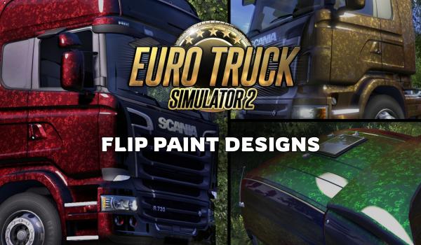Euro Truck Simulator 2 Flip Paint Designs DLC (PC)