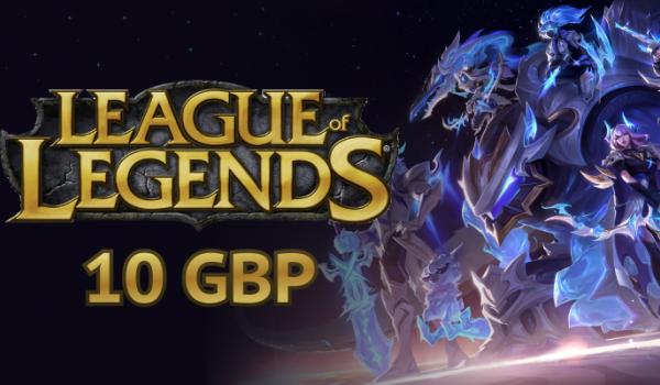 League of Legends Gift Card Riot 10 GBP