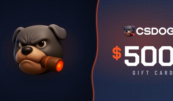 CSDOG Gift Card 500 USD