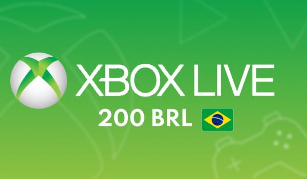 XBOX Live Gift Card 200 BRL