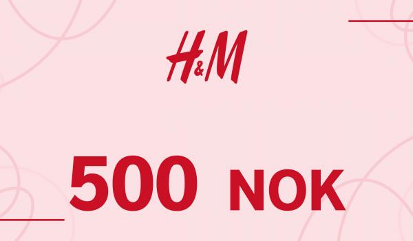 H and M Gift Card 500 NOK