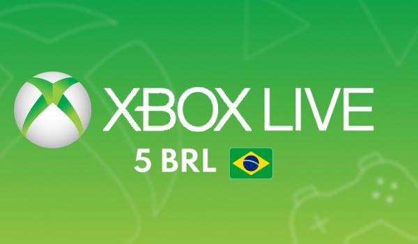 XBOX Live Gift Card 5 BRL
