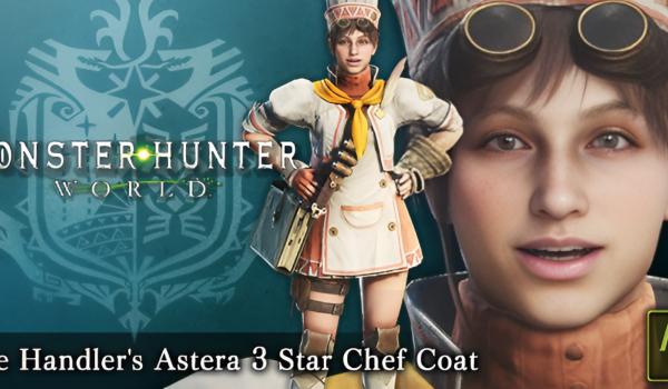 Monster Hunter World The Handlers Astera 3 Star Chef Coat DLC (PC)