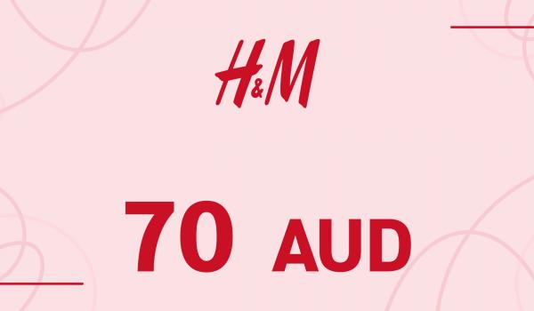 H and M Gift Card 70 AUD