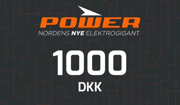 Power Gift Card 1000 DKK