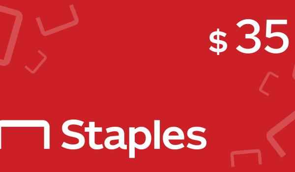 Staples Gift Card 35 USD