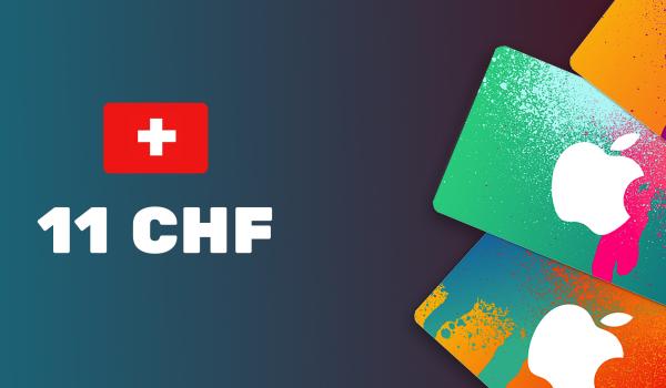 Apple iTunes Gift Card 11 CHF