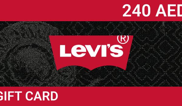Levis Gift Card 240 AED