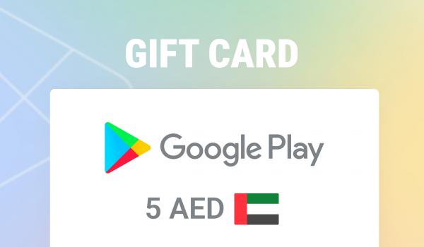 Google Play Gift Card 5 AED