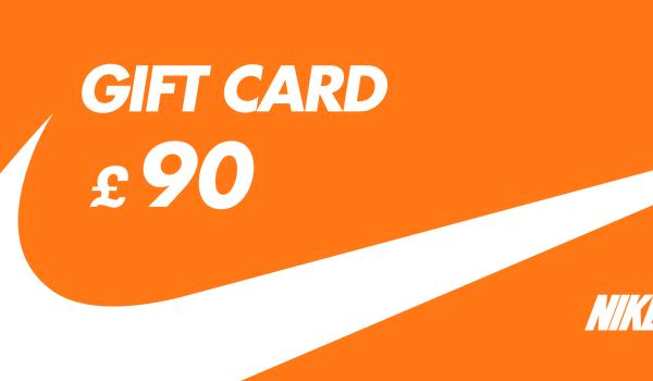 Nike Store Gift Card 90 GBP
