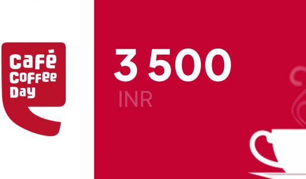 Cafe Coffee Day Gift Card 3500 INR