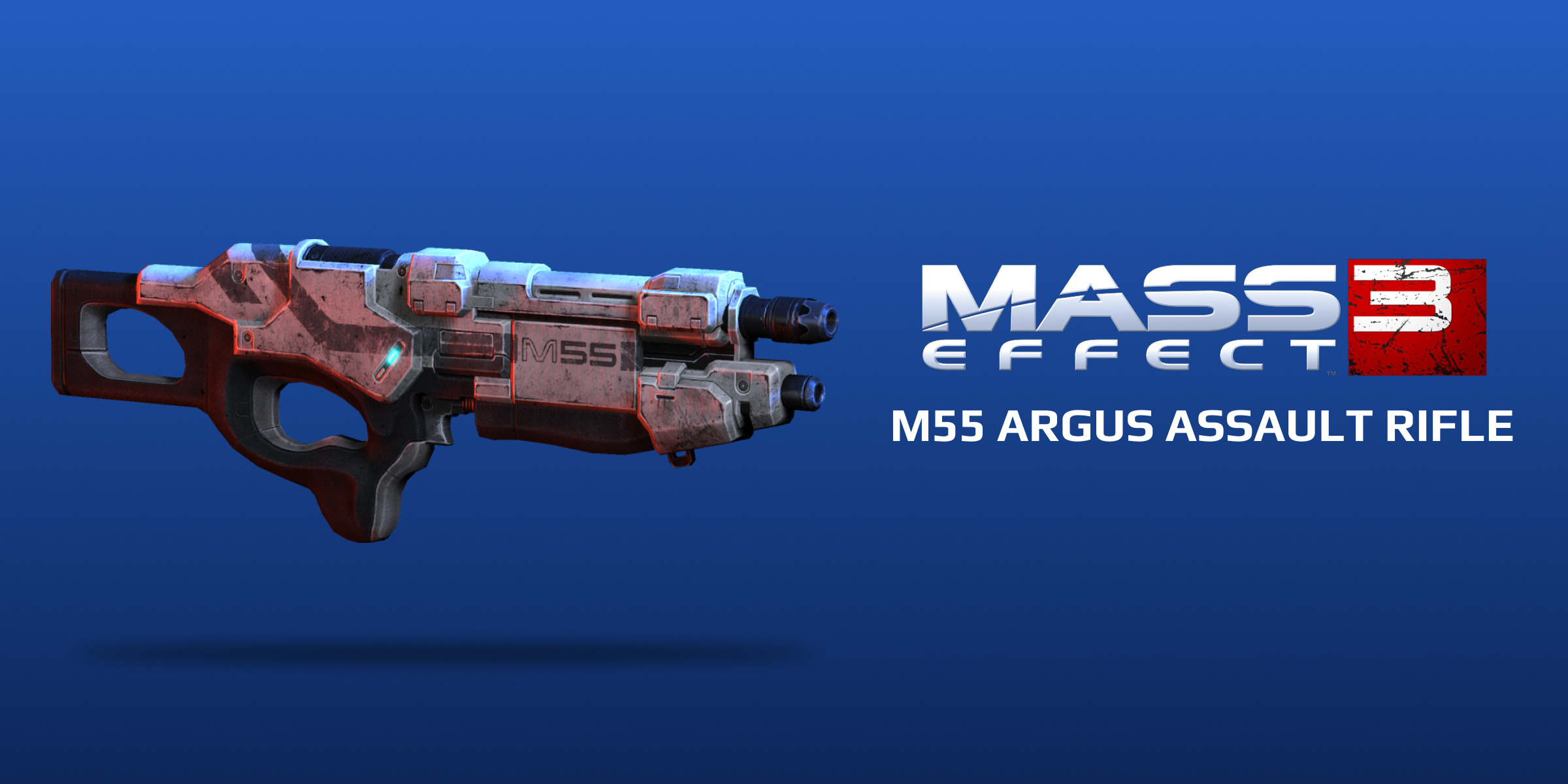 Mass Effect 3 M55 Argus Assault Rifle (DLC)