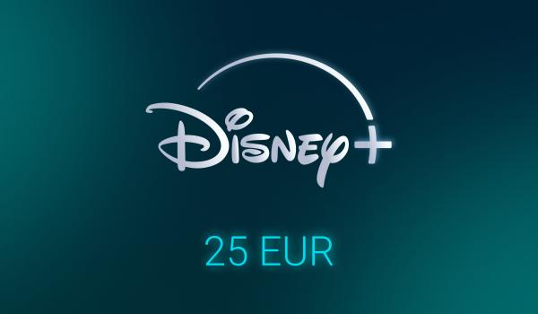 Disney Plus Gift Card 25 EUR