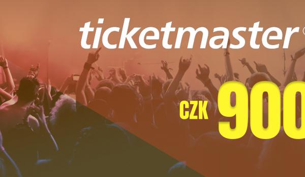 Ticketmaster Gift Card 900 CZK