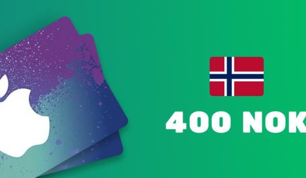 Apple iTunes Gift Card 400 NOK