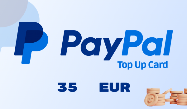 PayPal Wallet Top Up 35 EUR