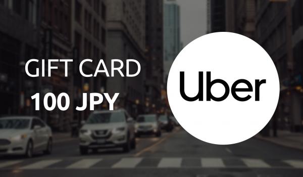 Uber Gift Card 100 JPY