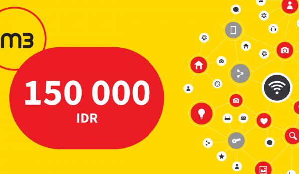 Indosat Prepaid Card 150000 IDR
