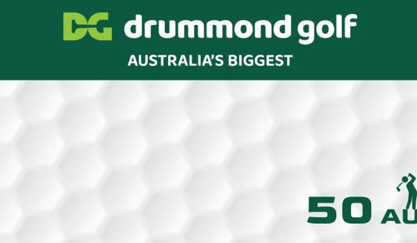 Drummond Golf Gift Card 50 AUD