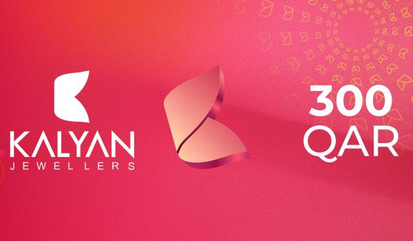 Kalyan Jewellers Gift Card 300 QAR
