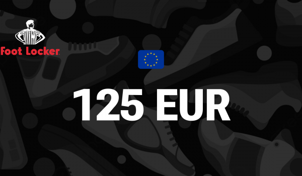 Foot Locker Gift Card 125 EUR