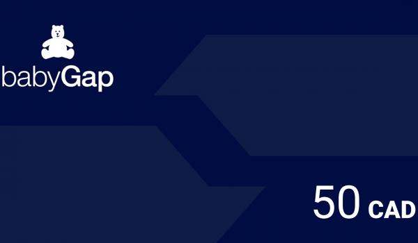 Baby Gap Gift Card 50 CAD