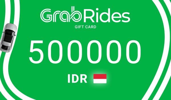 Grab Rides Gift Card 500000 IDR