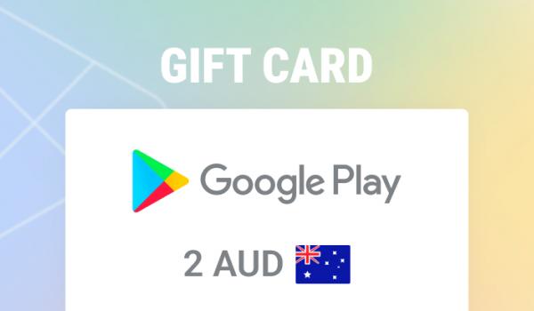 Google Play Gift Card 2 AUD