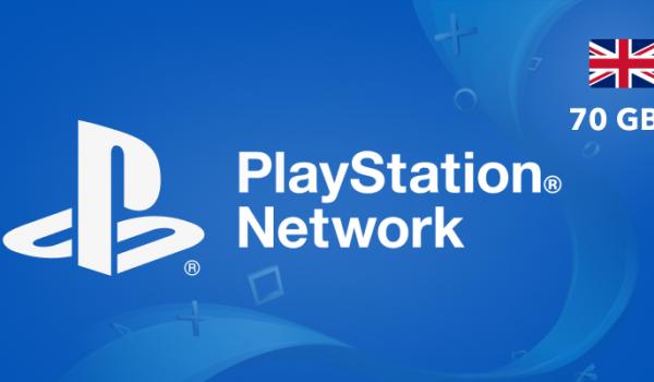 PlayStation Network Gift Card 70 GBP