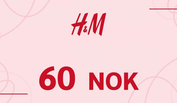 H and M Gift Card 60 NOK