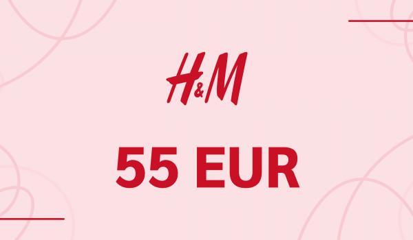 H and M Gift Card 55 EUR