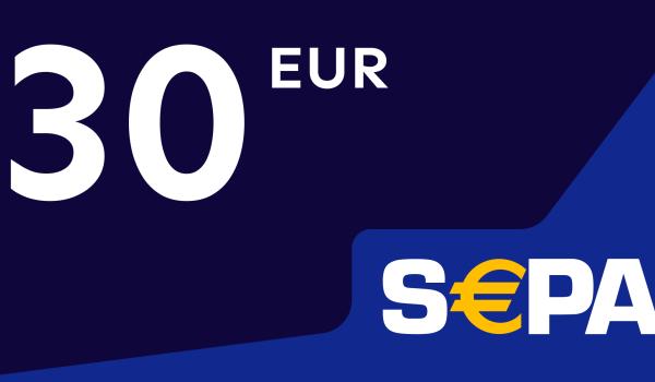 SEPA Gift Card 30 EUR