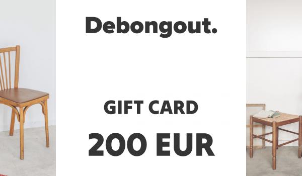 Debongout Gift Card 200 EUR