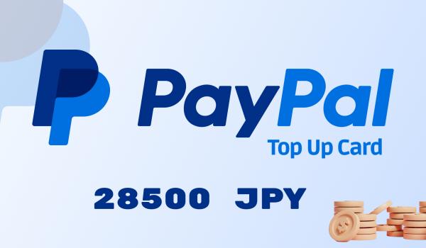 PayPal Wallet Top Up 28500 JPY