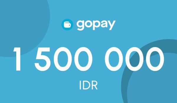 GoPay Voucher 1500000 IDR