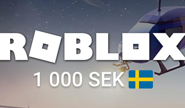 Roblox Gift Card 1000 SEK