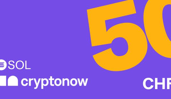 Cryptonow Solana Voucher 50 CHF