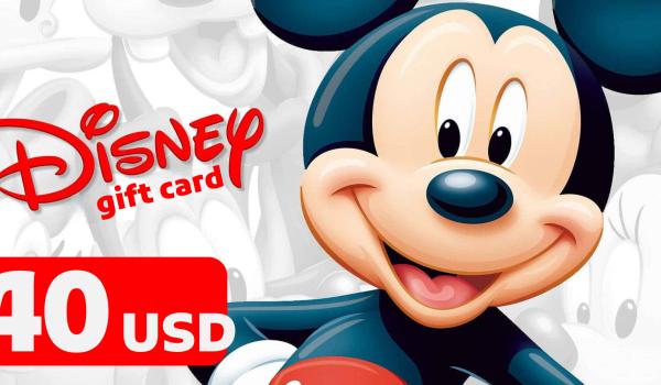 Disney Gift Card 40 USD
