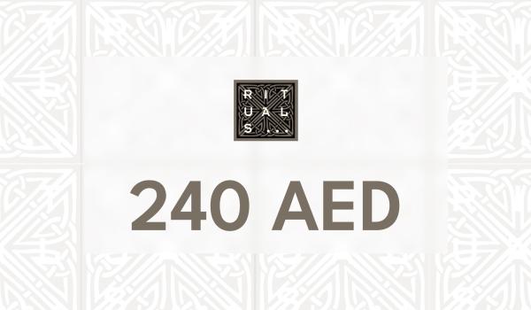Rituals Gift Card 240 AED