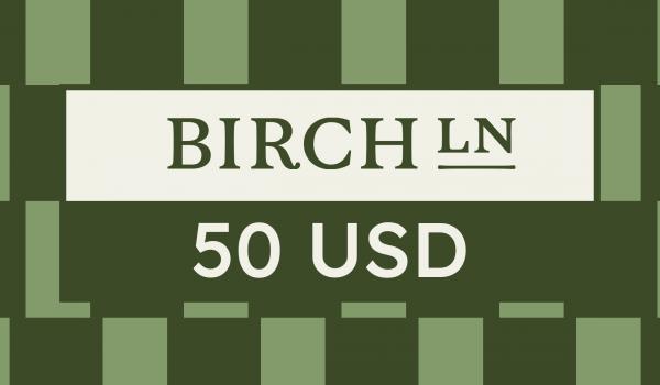 Birch Lane Gift Card 50 USD