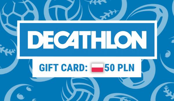 Decathlon Gift Card 50 PLN
