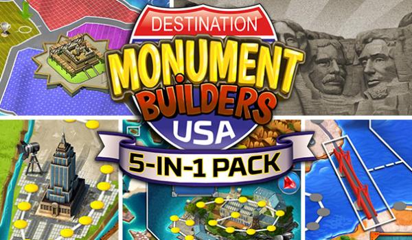 5in1 Pack Monument Builders Destination USA (PC)