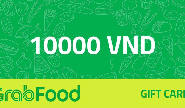 GrabFood Gift Card 10000 VND