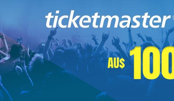 Ticketmaster Gift Card 100 AUD