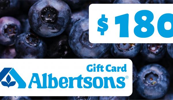 Albertsons Gift Card 180 USD